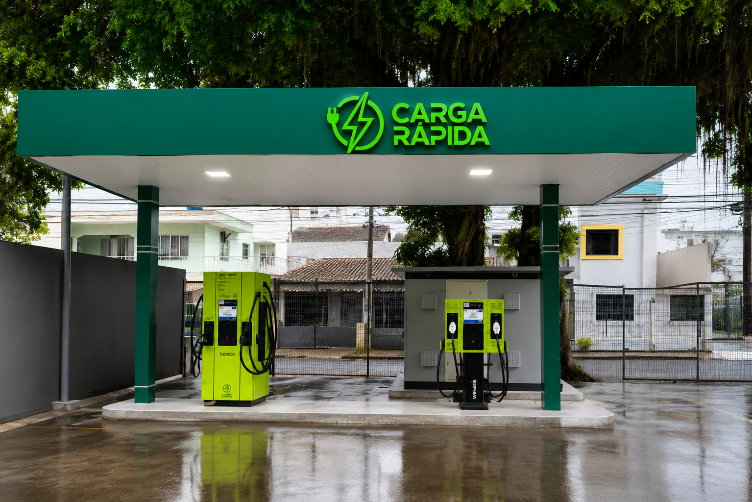 Hub de Recarga 300 kW